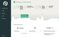 Screenshot of PieSync dashboard view