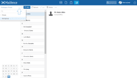 Screenshot of Mailfence Contacts
