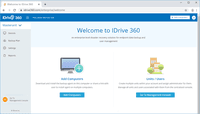 Screenshot of IDrive 360