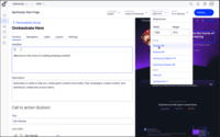 Screenshot of Optimizely Content Management System Content Editor