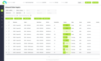 Screenshot of logi-Cloud - Inbound Orders