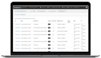 Screenshot of A detailed view of call history with detailed call reports.