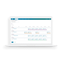 Screenshot of WorkForce Scheduling: Gives employees a voice in how they are scheduled while maintaining compliance and meeting the business needs for every employee population.