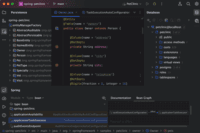 Screenshot of IntelliJ IDEA's support for frameworks with dedicated assistance for Jakarta EE, JPA, Reactor, Spring and Spring Boot, and other popular frameworks.