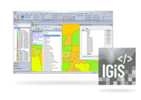 Screenshot of IGiS Desktop for Developers: Developers get complete control over customization to build and deploy GIS applications. We provide an Integrated Development Environment (IDE) and a Software Development Kit with rich API libraries. It enables a diverse range of features like GUI customization, scripting support, macro recordings and COM controls on various programming platforms.