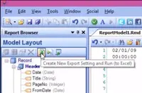 Screenshot of the interface to map and export data to almost any desired destination, including databases like SQL Server, Access, MySQL, PostgreSQL, and any ODBC-compatible database, as well as formats such as fixed length, delimited, Excel, and XML.