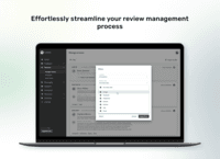 Screenshot of Pluspoint's platform allows clients to manage their reviews across multiple review platforms, including Google, Facebook, TripAdvisor, and others, in one place.