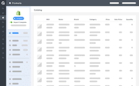 Screenshot of Import your products from your supported shopping cart platform or product files