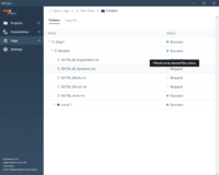 Screenshot of Provides Sync Status