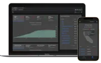Screenshot of retailmetrix mobile and web app