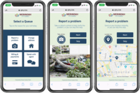 Screenshot of Premier Contact Point Message Apps smartphones capabilities