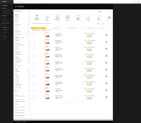 Screenshot of vMOX OnePortal - Inventory