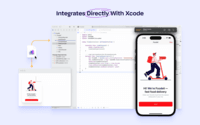 Screenshot of Integrate directly with Xcode