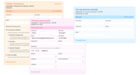 Screenshot of Create event registration forms with a range of options to capture the information you need for each event. Add sessions for workshop registrations, options for accommodation, and capture special information using custom fields.