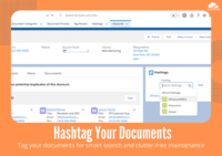 Screenshot of Hashtag your Documents