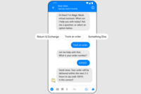 Screenshot of the conversational AI that can handle common customer inquiries and handoff to a human agent when needed, included with Verint Channel Automation.