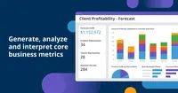 Screenshot of Reports - Generate, analyze and interpret core business metrics