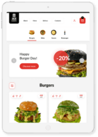 Screenshot of Food Ordering Website Builder