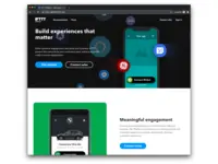 Screenshot of IFTTT Platform

Drive customer engagement and grow your business. IFTTT powers the connections your customers want, without requiring costly in-house integrations.