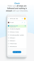 Screenshot of Checklist feature