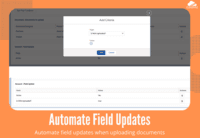 Screenshot of Automate Field updates