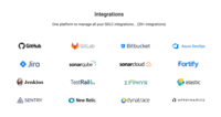 Screenshot of Oobeya SDLC integrations