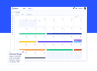 Screenshot of Buildern-Schedule