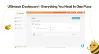 Screenshot of UXtweak Dashboard