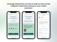 Screenshot of Encouraging the sharing of positive reviews and promptly responding to negative ones, businesses can enhance their overall customer experience and expand their online presence through the use of Pluspoint.