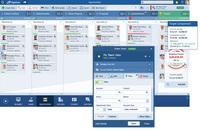 Screenshot of The pipeline view, to review and forecast sales, manage revenue risk, collaborate with a sales team
