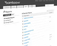Screenshot of BambooHR's Reporting