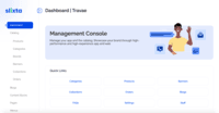 Screenshot of Intuitive, Self-serve Management Console