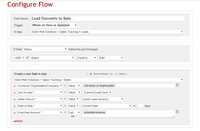 Screenshot of Flow Builder