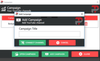Screenshot of Create campaigns for each channel you want to promote.