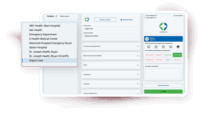 Screenshot of Patient surveys deliver real-time feedback for quality improvement initiatives. Macorva CX offers integration to Electronic Medical Record (EMR) systems.