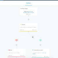 Screenshot of Marketing Automation Workflows