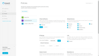 Screenshot of Set up security policies to avoid accidental breaches caused by employee errors.