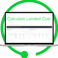 Screenshot of Calculate landed cost and COGS per SKU to get a clear view on profits
