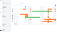 Screenshot of Team Calendar: Provides an overall picture of teammates' availability that displays their absences.