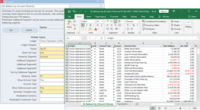 Screenshot of Oracle EBS data delivered directly in Excel