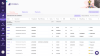 Screenshot of Order management