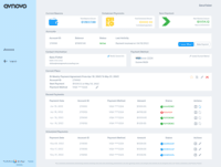 Screenshot of Customer Portal Dashboard