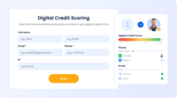 Screenshot of Digital credit scoring