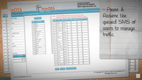 Screenshot of TeleOSS SMS Gateway