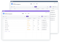 Screenshot of Expense and budget management.