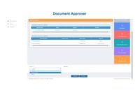 Screenshot of Document Approver
