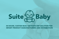 Screenshot of In-house, custom-built NetSuite ERP Solution for the Infant products Manufacturers and Distributors