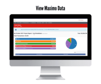 Screenshot of View Maximo data in EZMaxInsight