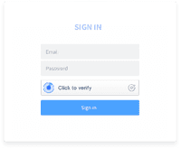 Screenshot of Intelligent Combination - The CAPTCHA challenge that is presented to the end user will transform automatically according to mouse track and other security policies. To promote security, Slide and Click challenges will appear with certain probability.