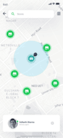 Screenshot of Real-time location tracking of your field agents made possible with Fieldproxy. Get it today!!